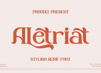 Aletriat Serif Font
