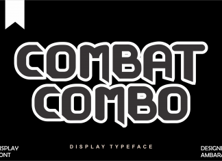 Combat Combo Display Font