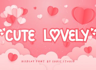 Cute Lovely Display Font