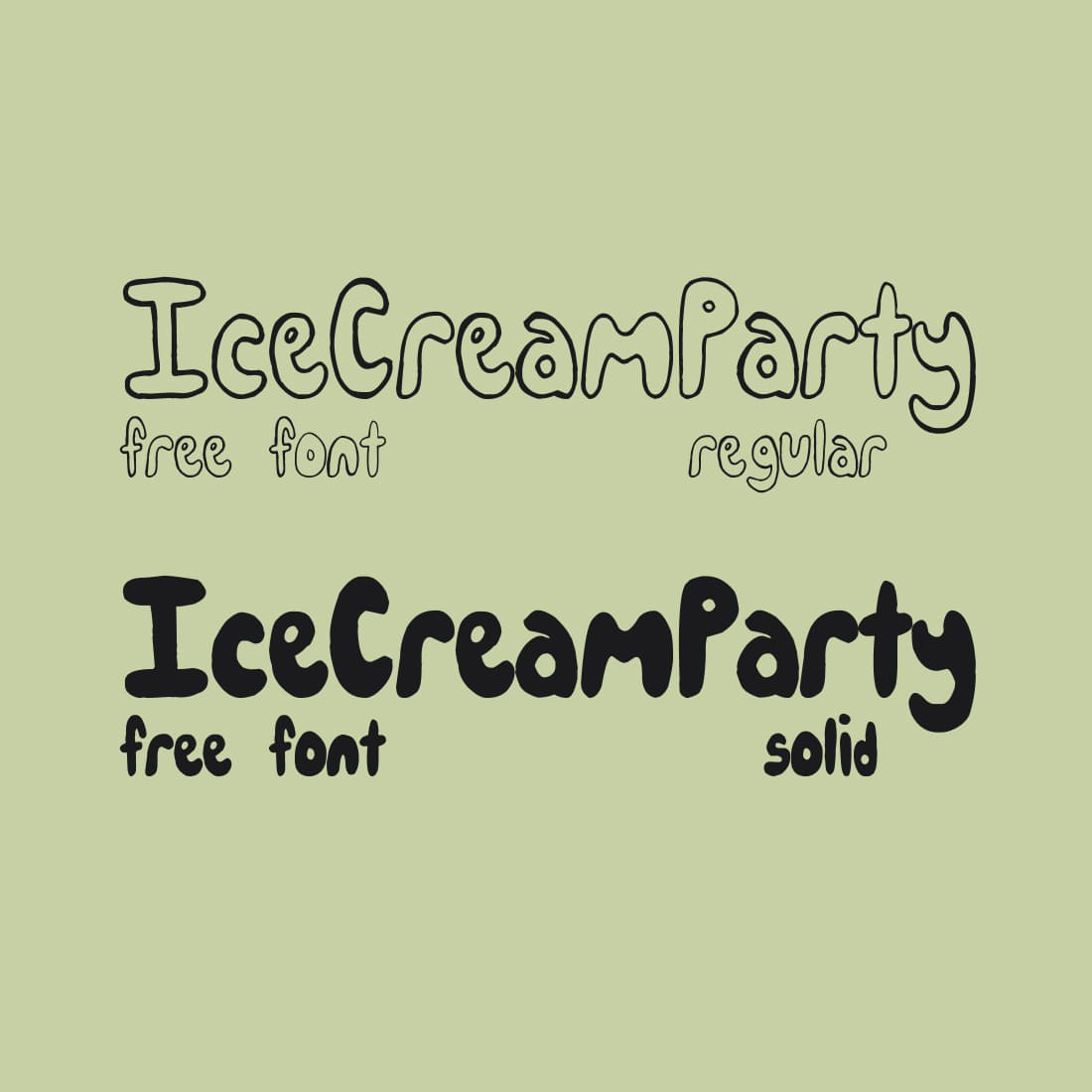 Ice Cream Font - Download Free Font