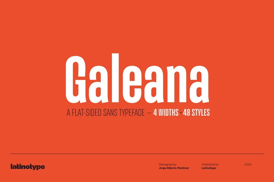 Galeana Sans Serif Font