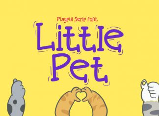 Little Pet Display Font