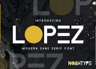Lopez Display Font