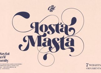 Losta Masta Serif Font