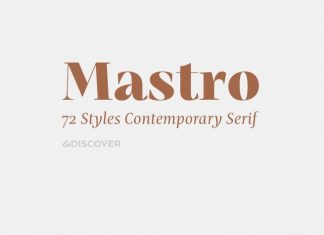 Mastro Sans Serif Font