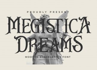 Megistica Dreams Display Font