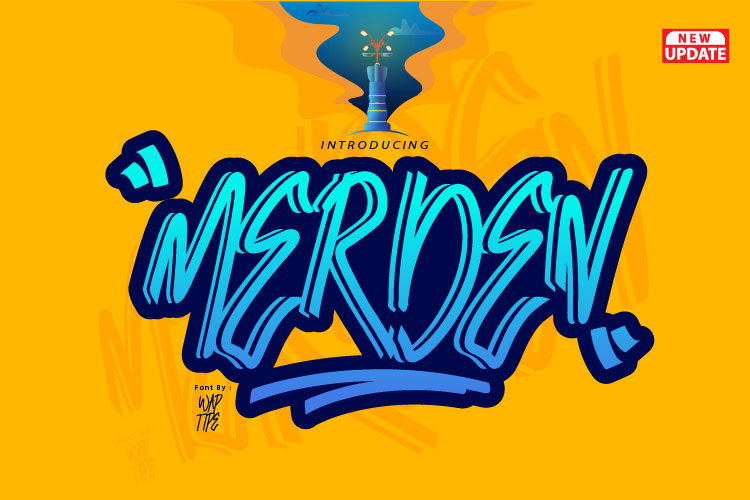 MERDEN Display Font