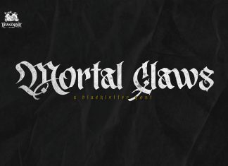 Mortal Claws Font