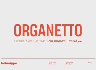 Organetto Sans Serif Font