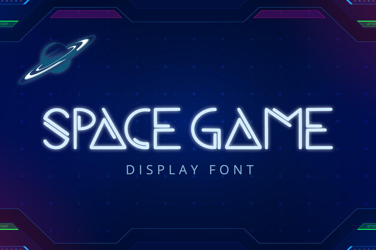 Space Game Font - Download Free Font