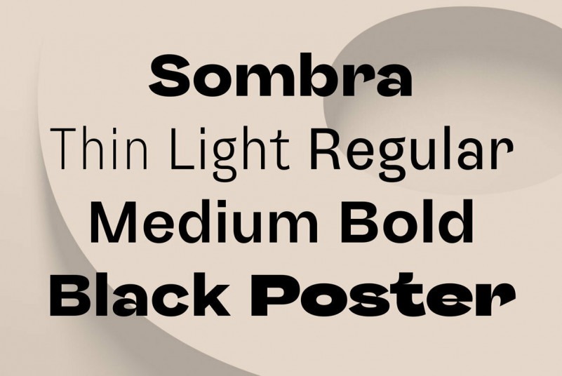 Sombra Font Family Download Free Font