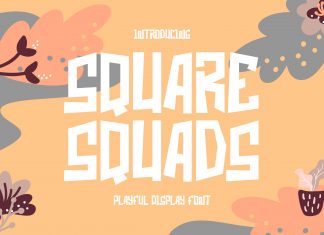 Square Squads Font