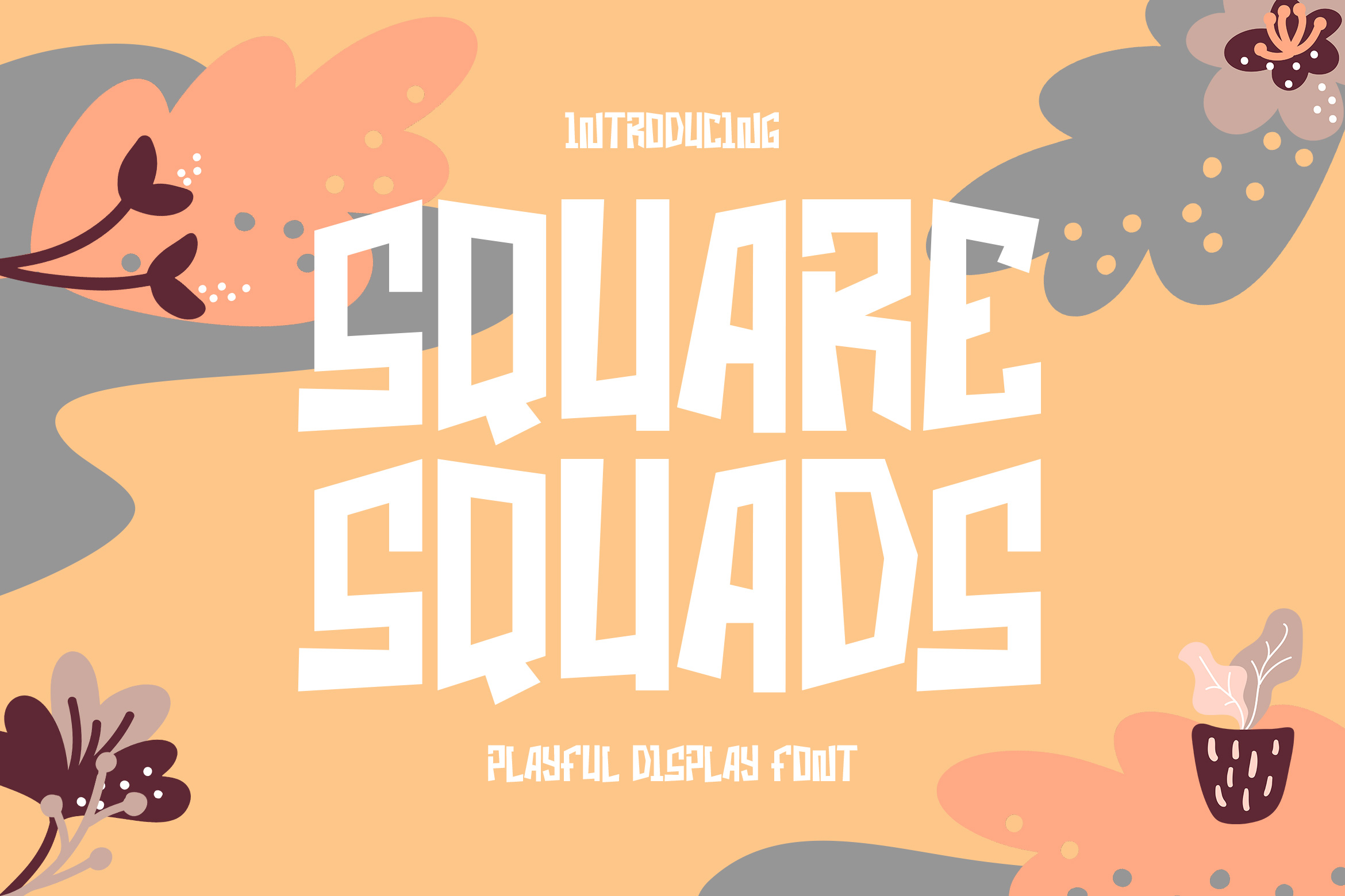 Square Squads Font