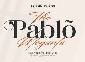 The Pablo Meganta Font