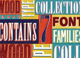 WOOD TYPE COLLECTION Display Font