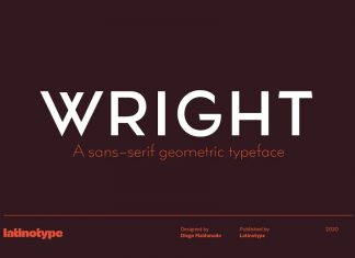 Wright Sans Serif Font