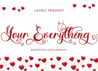 Your Everything Script Font