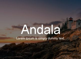 Andala Sans Serif Font