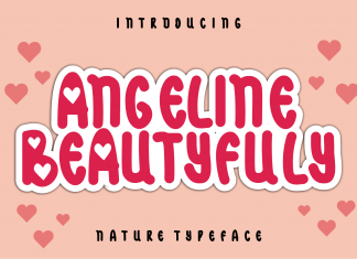 Angeline Beautyfuly Display Font