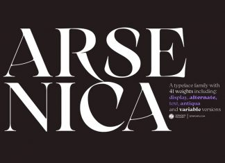 Arsenica Serif Font