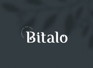 Bitalo Serif Font