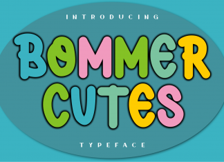 Bommer Cutes Display Font