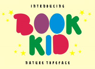 Book Kid Display Font