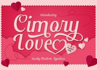 Cimory Love Script Font