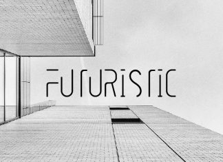 Futuristic Display Font
