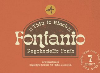Fontanio Display Font