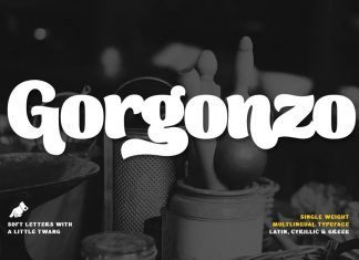 Gorgonzo Display Font