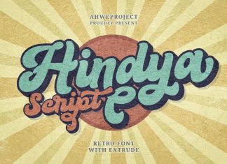 Hindya Script Font