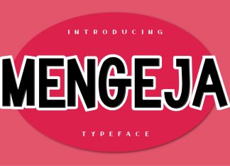 Mengeja Display Font
