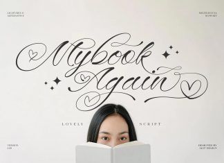 Mybook Again Script Font