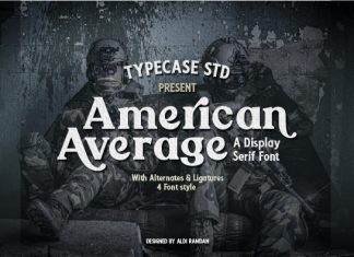 American Average Serif Font