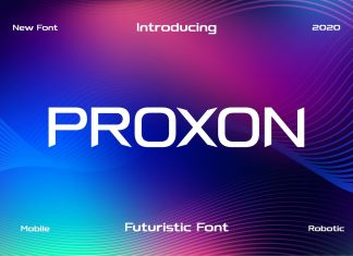 Proxon Display Font