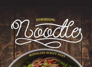 Noodle Handwritten Font