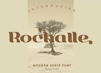 Rochalle Display Font