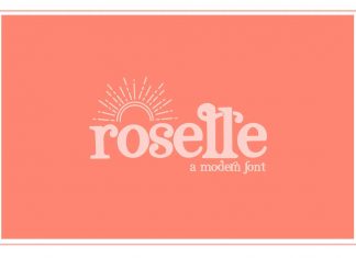 Roselle Serif Font