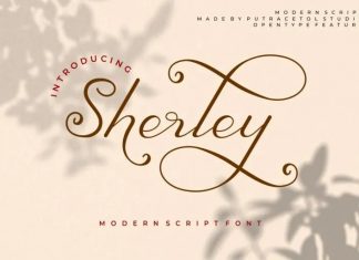 Sherley Calligraphy Font