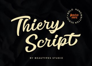 Thiery Script Font