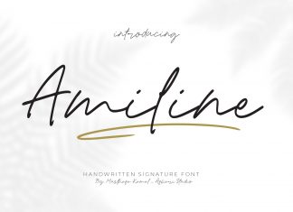 Amiline Handwritten Font