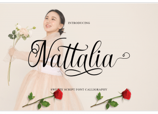 Nattalia Script Font