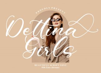 Dettina Girls Script Font