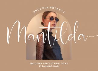 Mantilda Script Font