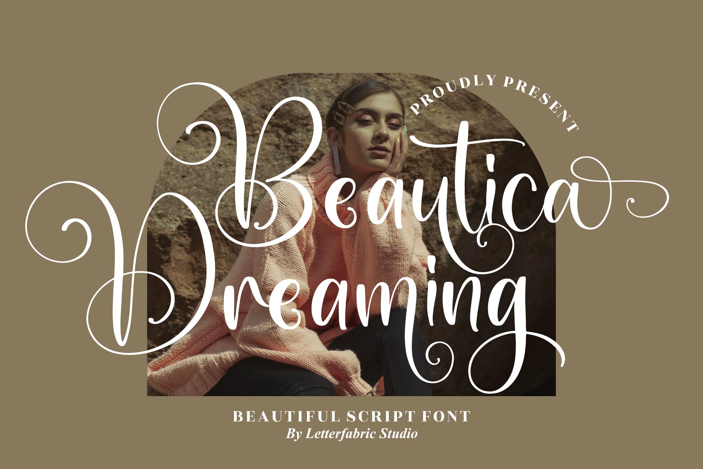 Beautica Dreaming Script Font