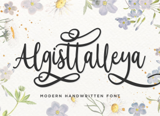 Algisttalleya Script Font