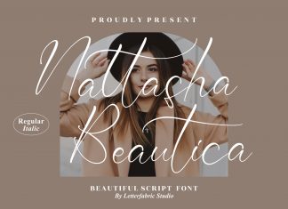 Nattasha Beautica Script Font