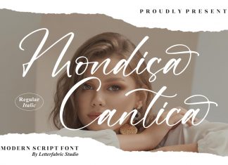 Mondisa Cantica Script Font