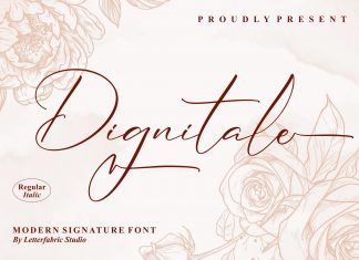 Dignitale Script Font